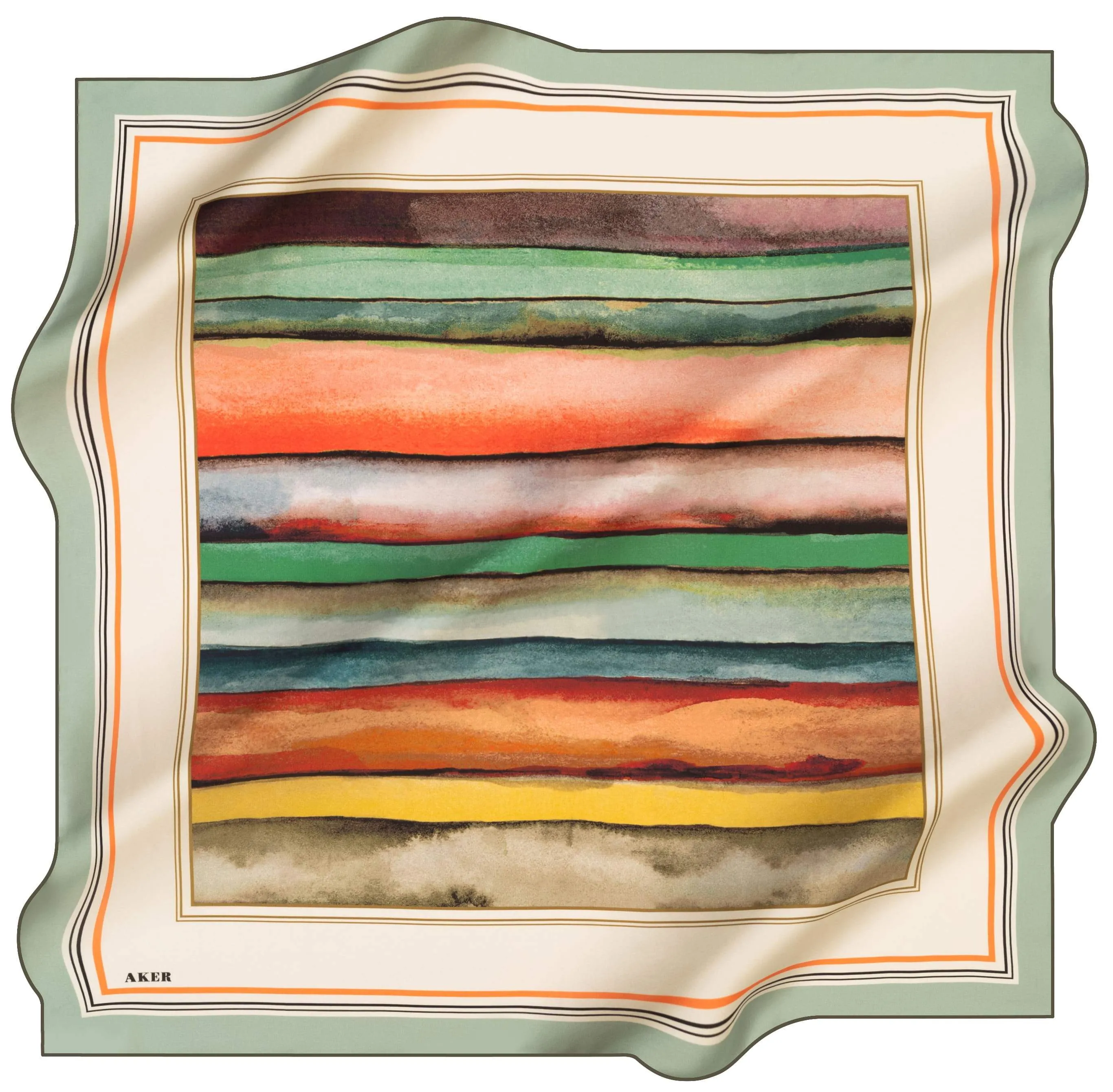 Aker Eliana Turkish Silk Scarf No. 51