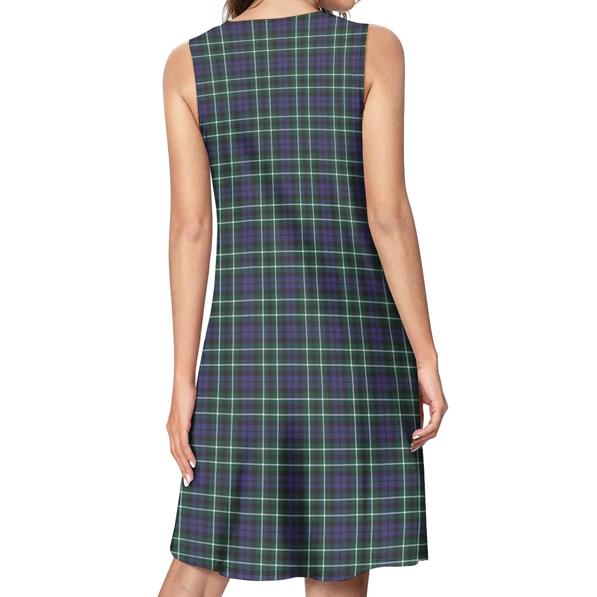 Allardice Tartan Womens Casual Dresses