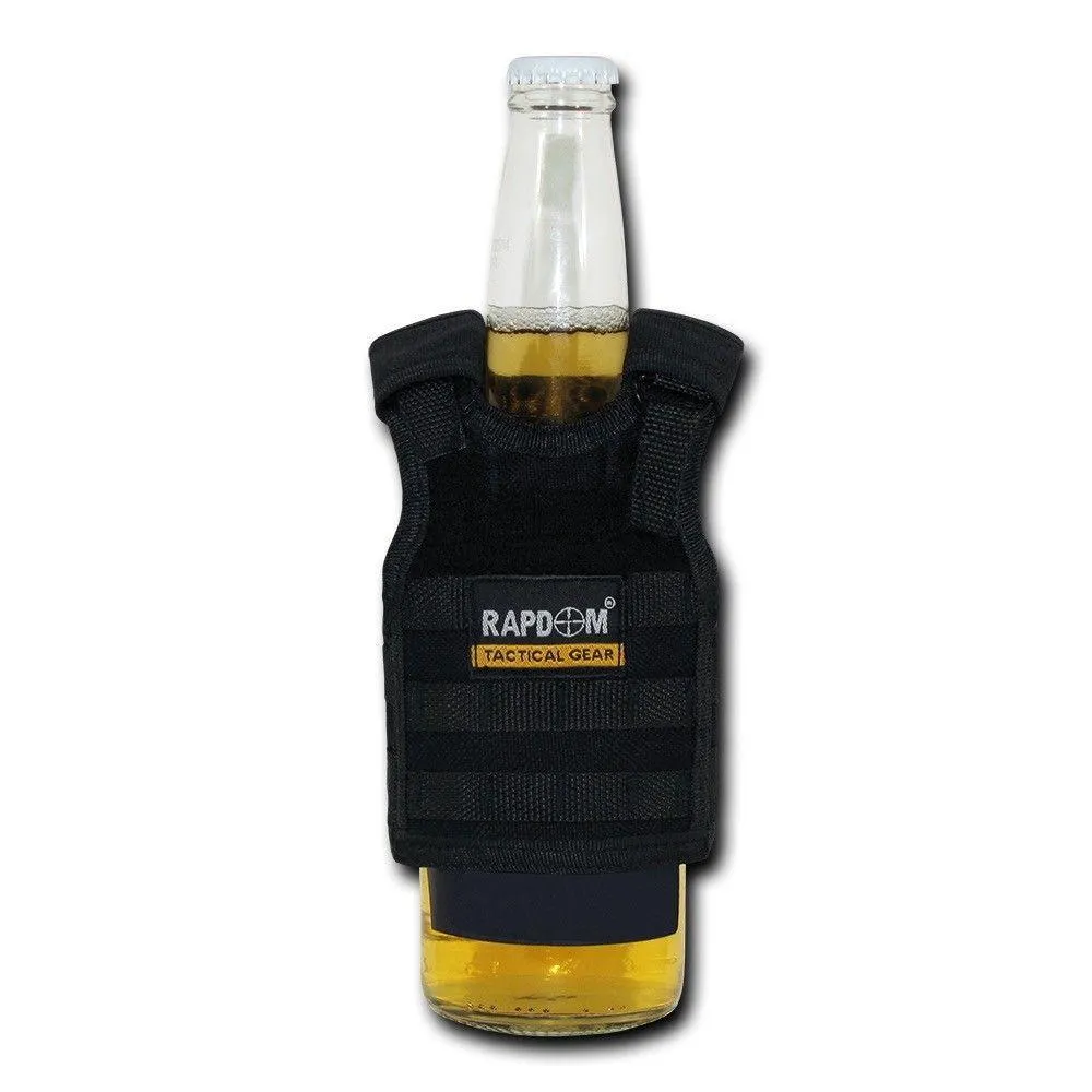 Beer Soda Water Can Bottle Cooler Carrier Insulator Tactical Vest Molle 16Oz