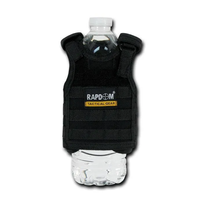 Beer Soda Water Can Bottle Cooler Carrier Insulator Tactical Vest Molle 16Oz