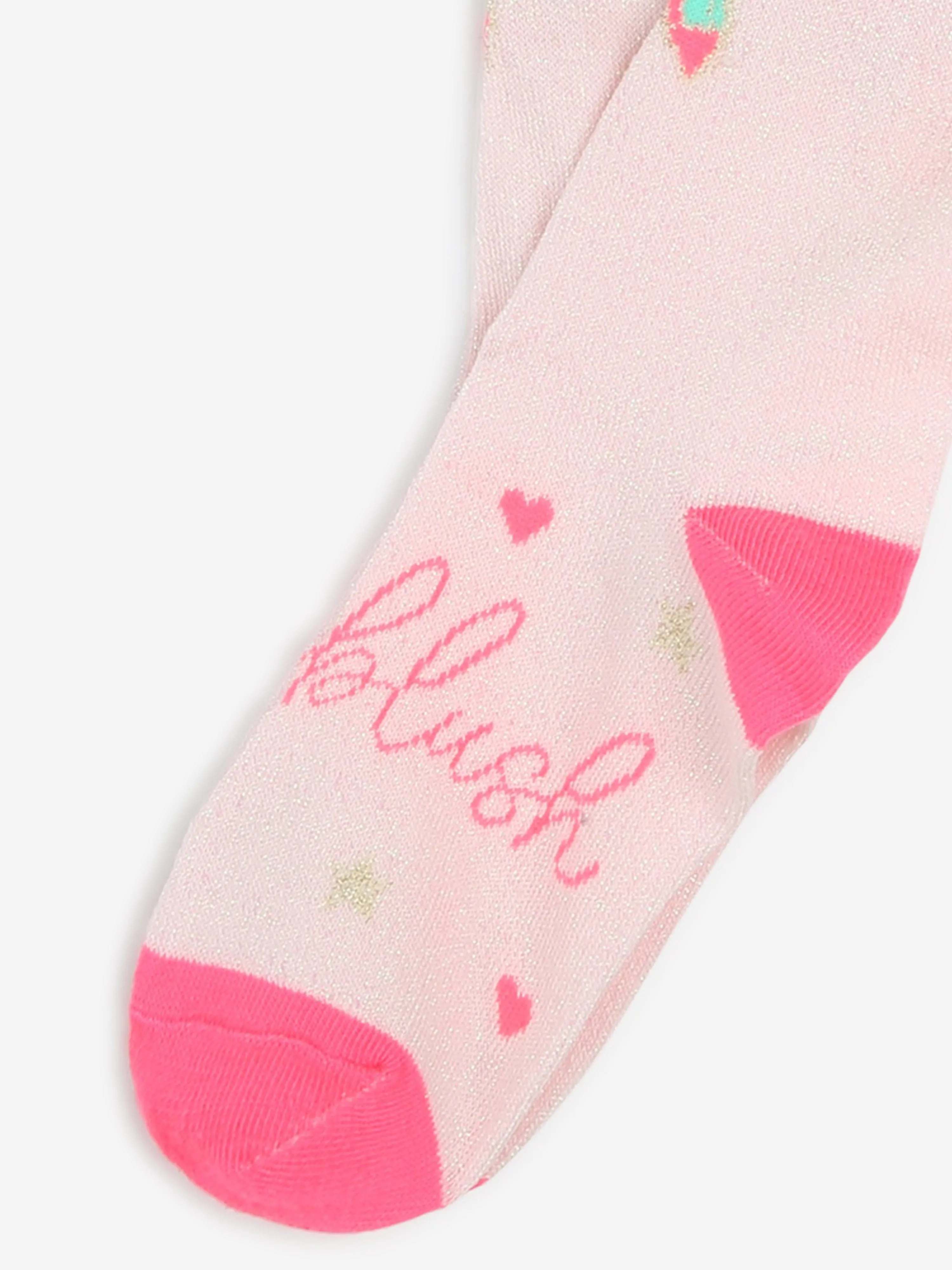 Billieblush Girls Pegasus High Socks in Pink