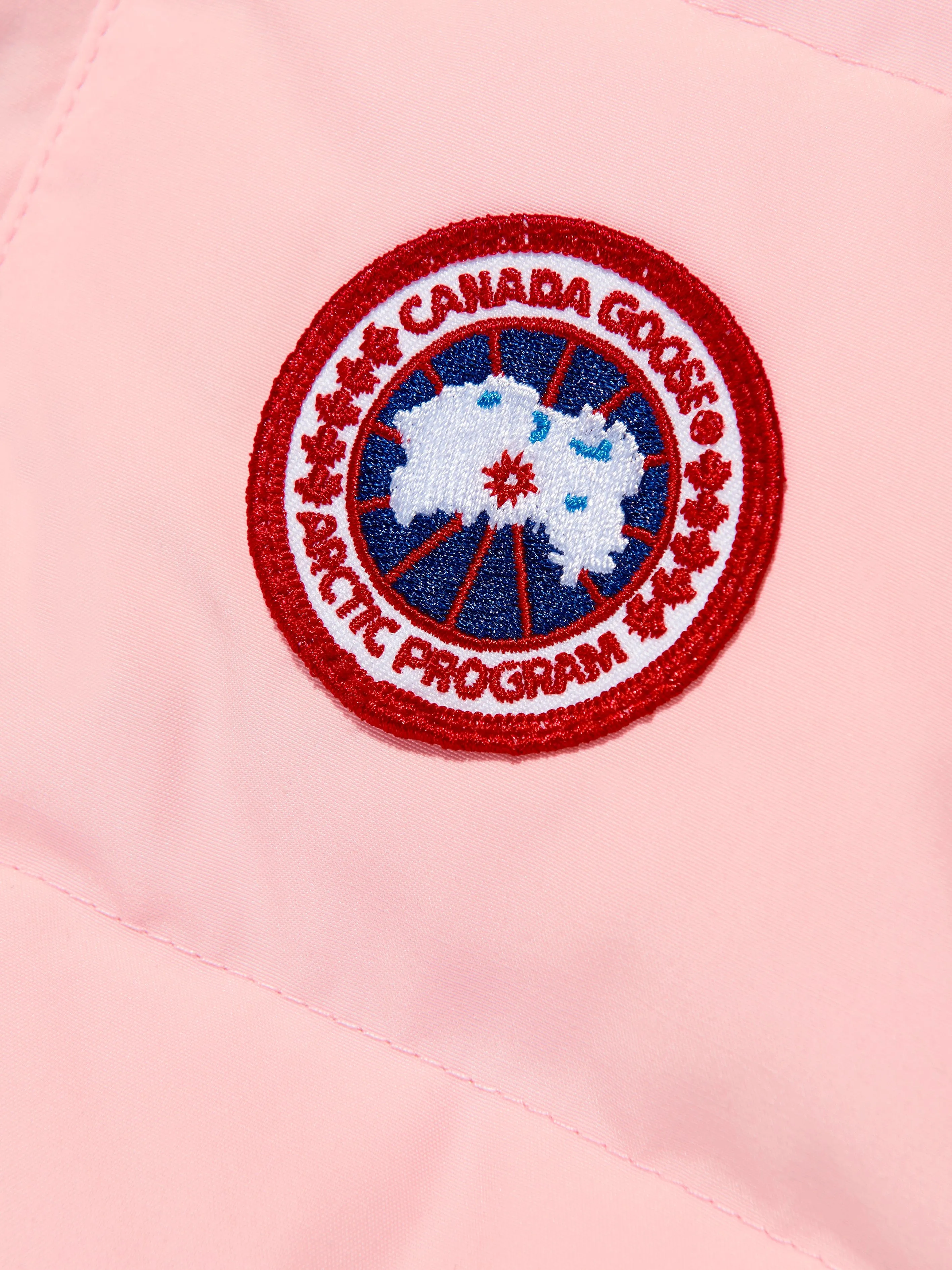 Canada Goose Girls Vanier Vest in Pink