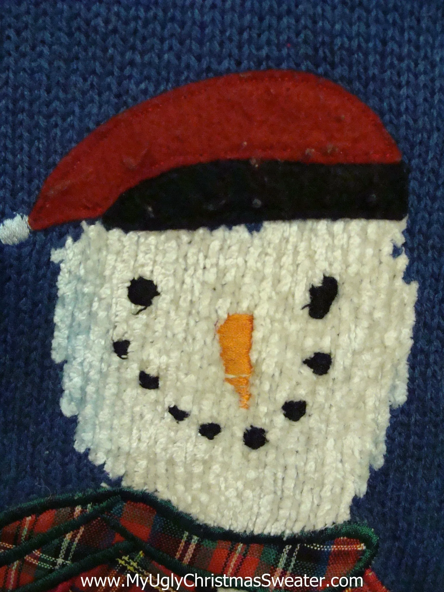 Crazy Snowmen Ugly Christmas Sweater Vest