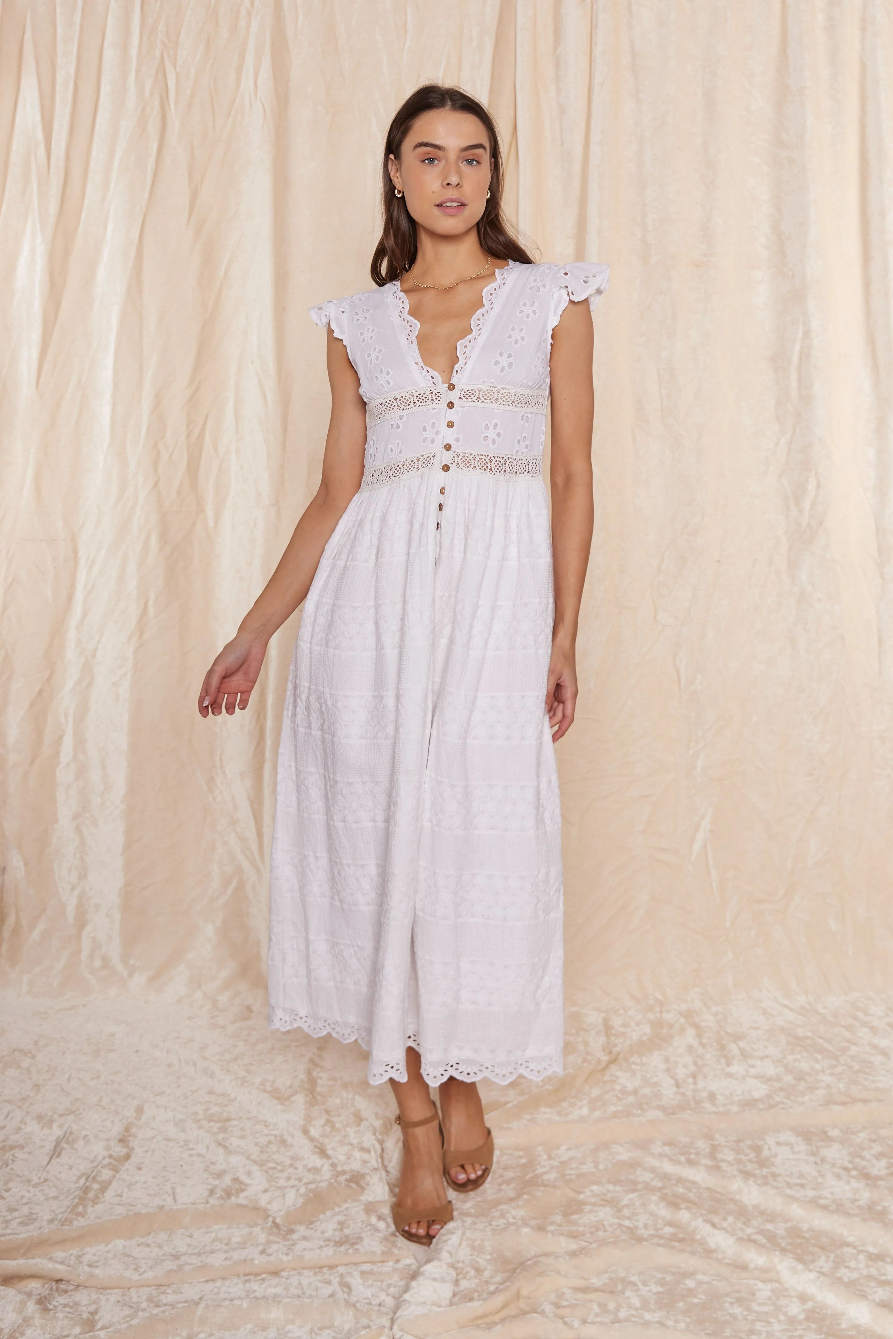 Juhi Button Down Maxi