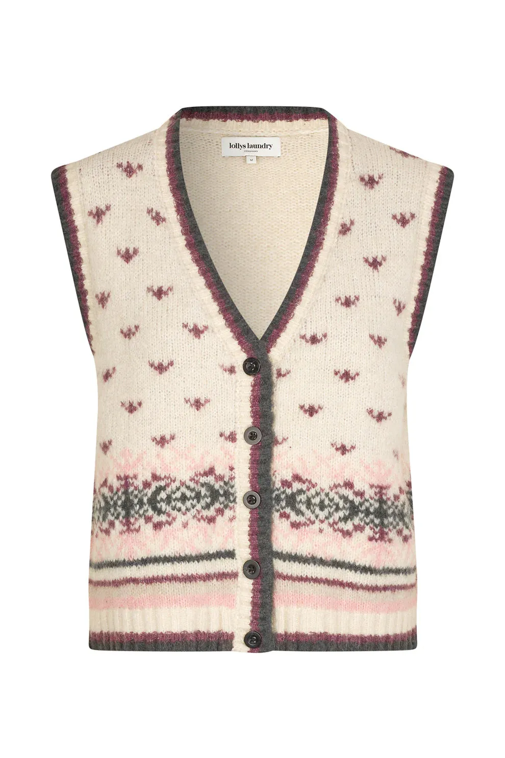 LOLLIES Cream Vest