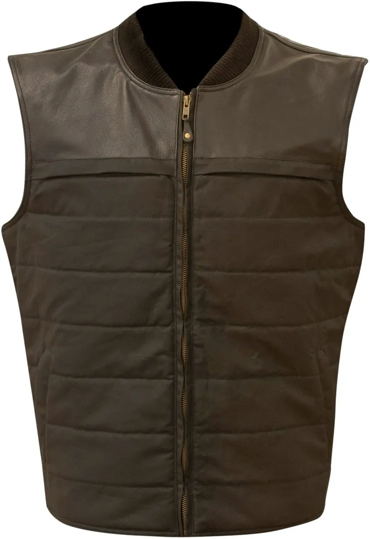 Merlin Stowe Motorcycle Vest, Black