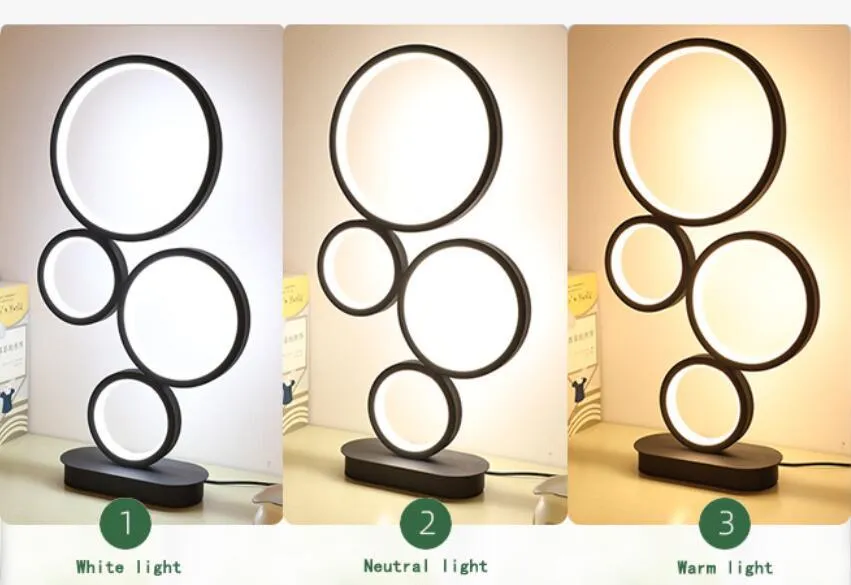 MODERN ROUND LED LAMP