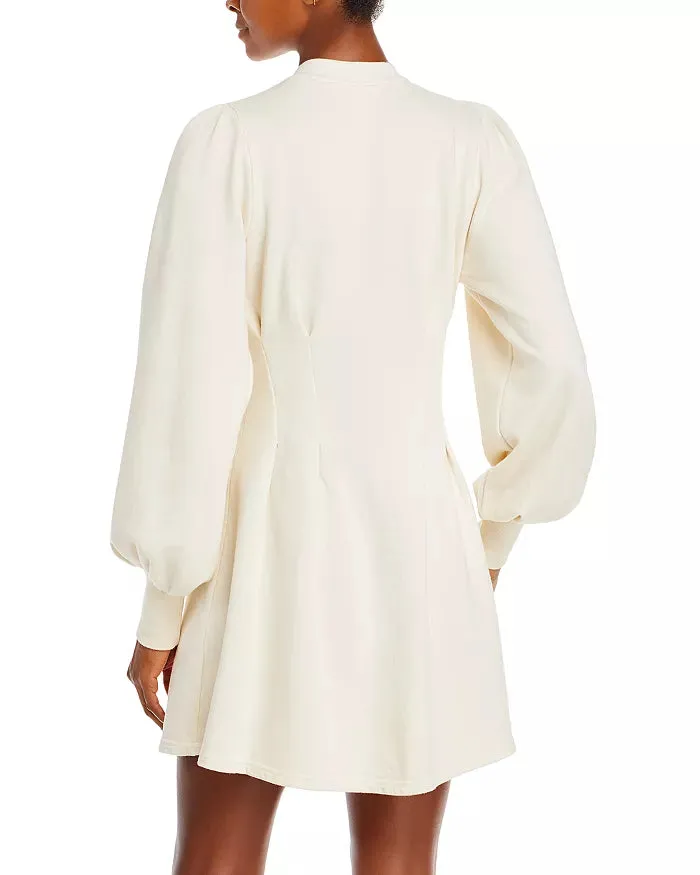 The Ivar Bishop Sleeve Mini Dress - Natural