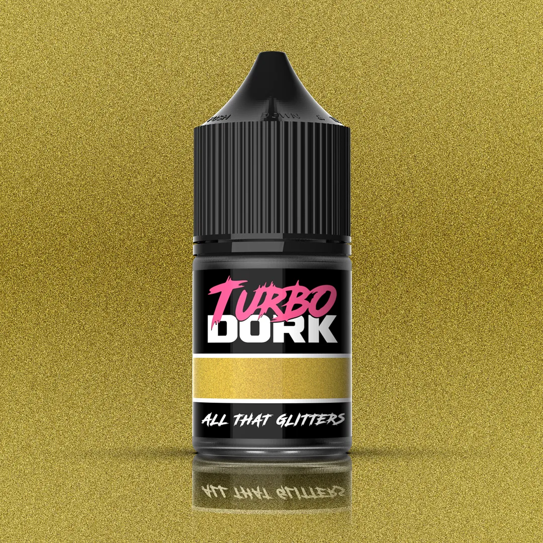 Turbo Dork: All That Glitters Metallic Acrylic Paint - 22ml Bottle